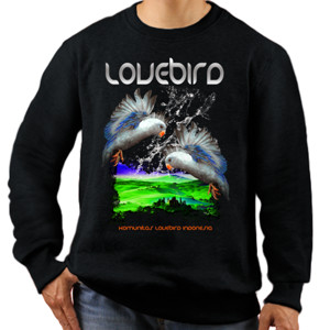 Jaket Sweater Lovebird