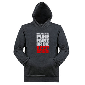 Jaket Hoodie Puke Faint or Die