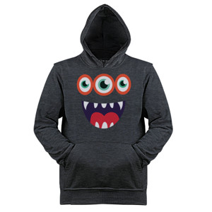 Jaket Hoodie funny monster 3