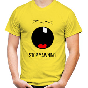 Kaos Stop Yaning