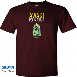 Kaos awas ! polisi tidur