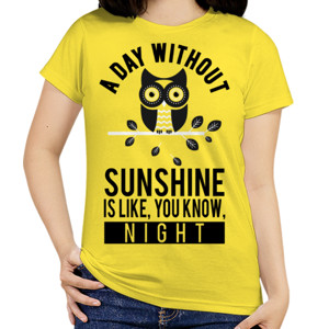Kaos A DAY WITHOUT SUNSHINE