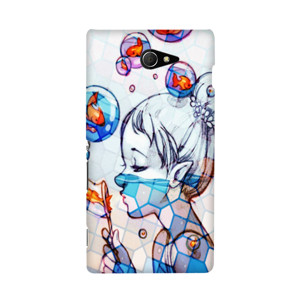 case for samsung balon dan anak kecil Casing HP