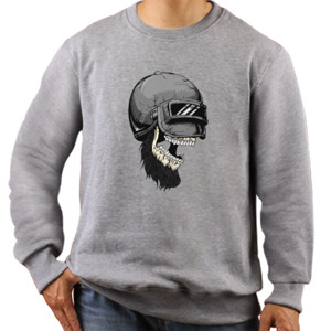 Jaket Sweater Helmet Skull