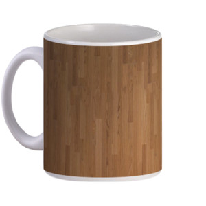 Mug Mug Motif Kayu #2