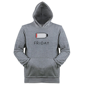 Jaket Hoodie Clothudio - Friday Battery Tees