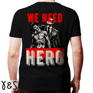 Kaos QNU WE NEED HERO