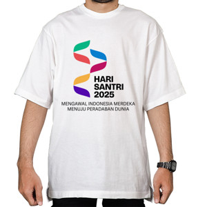 Kaos Oversize Kaos Hari Santri 2025, Mengawal Indonesia Merdeka 