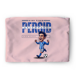 Sarung Bantal PERSIB AING PISAN CIRO ALVES -LIGHT