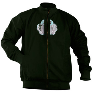 Jaket Bomber Kaws Pink