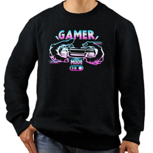 Jaket Sweater Gamer mode on retro