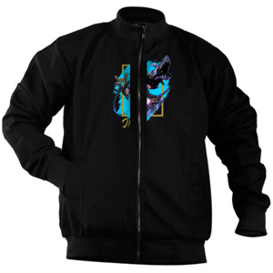 Jaket Bomber Jinx League Of Legends