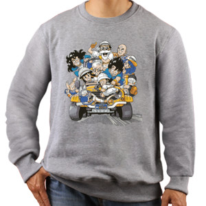 Jaket Sweater DBZ Family