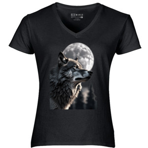 Kaos wolf and moon