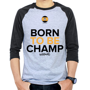 Kaos Raglan BORN TO BE CHAMP_9balls