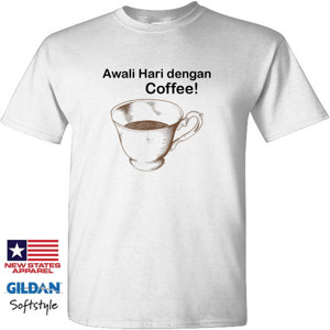 Kaos Kaos Tema Coffee 