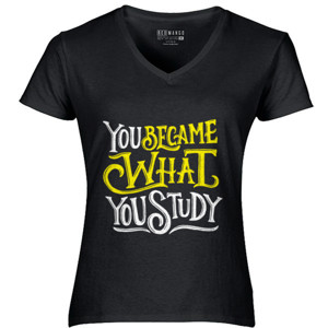 Kaos Motivasi - You Became What You Study