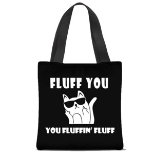 Tas Tote Fullprint FLUFF YOU