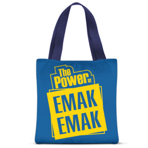 Tas Tote Fullprint The Power Of Emak-Emak