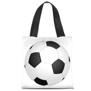 Tas Tote Fullprint bola kaki