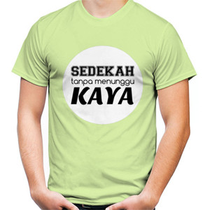 Kaos sedekah