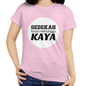 Kaos sedekah