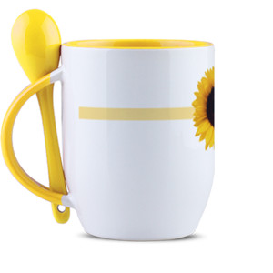 Mug Sendok Bunga Matahari