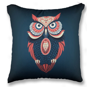 Bantal colorful owl