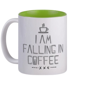Mug Kopi - Coffee - I am Falling in Coffe