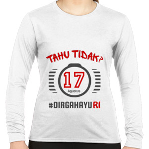 Kaos Baju Kaos Dirgahayu RI Klasik