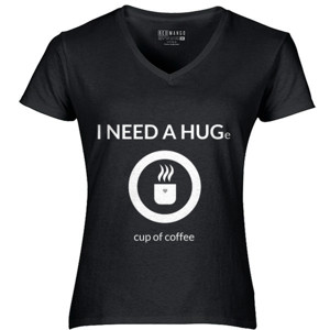 Kaos i need huge cup coffee