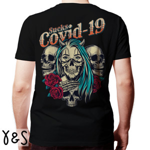 Kaos Covid Skull