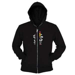Hoodie Zipper Lampu