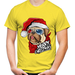 Kaos Santa Dog Funny