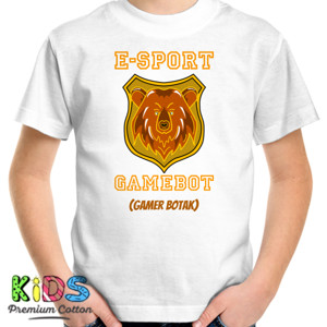 Kaos E-sport GAMEBOT(gamer botak)