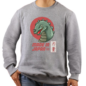 Jaket Sweater Jepang Godzilla