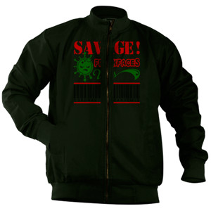 Jaket Bomber Savage Coronavirus | Freakfaces®  (2-Sided)
