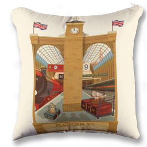 Bantal King Cross Stasion Platform 94 Sofa Cushion