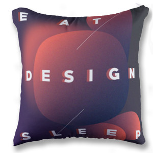Bantal Eat, Design, Sleep 
