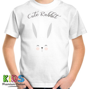 Kaos Cute Rabbit