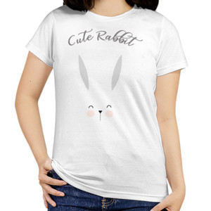 Kaos Cute Rabbit