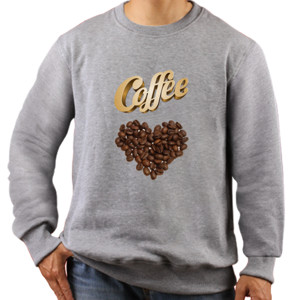 Jaket Sweater Love Coffee