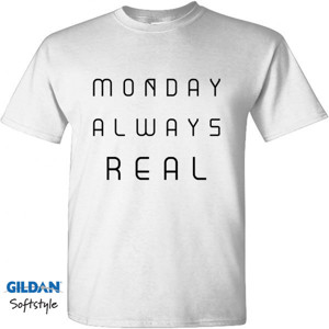 Kaos Monday white