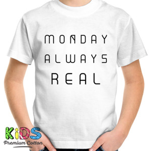 Kaos Monday white