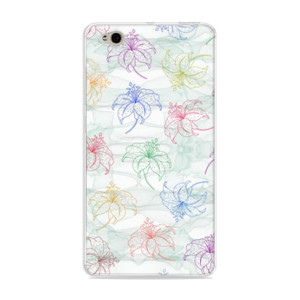 Casing HP HP Case - Flowers on Green Marble