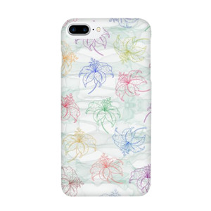 HP Case - Flowers on Green Marble Casing HP