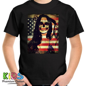 Kaos American Sexy Girl Vintage