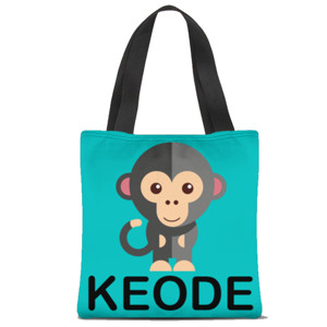 Tas Tote Fullprint Handbag KEODE