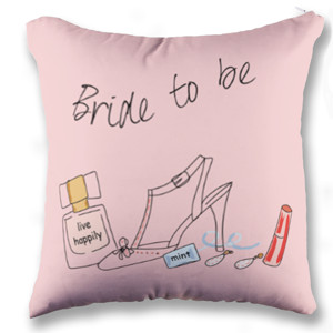 Bantal bantal bride to be