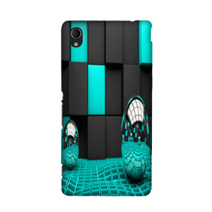 blue glass Casing HP